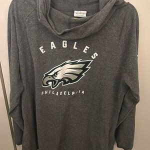 Philadelphia Eagles Cowl Neck Pullover